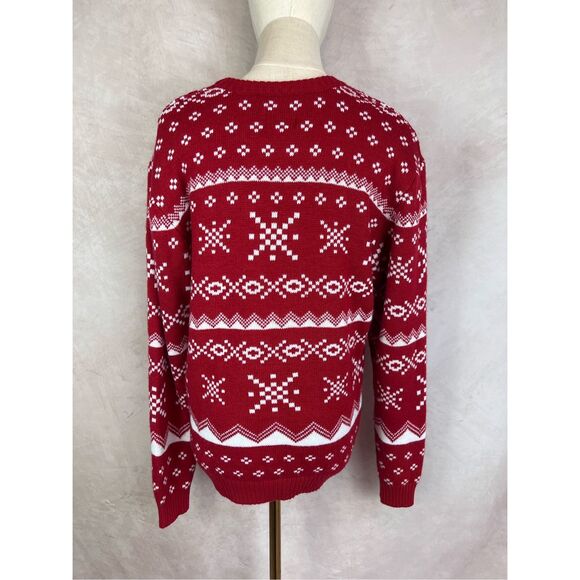 Vintage Style Rudolph Christmas Sweater - Picture 4 of 6